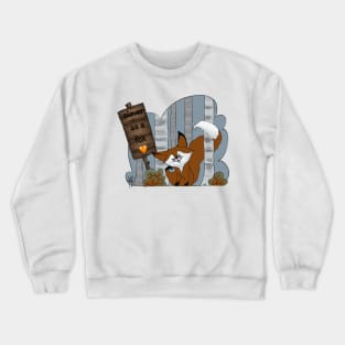 Clever fox Crewneck Sweatshirt